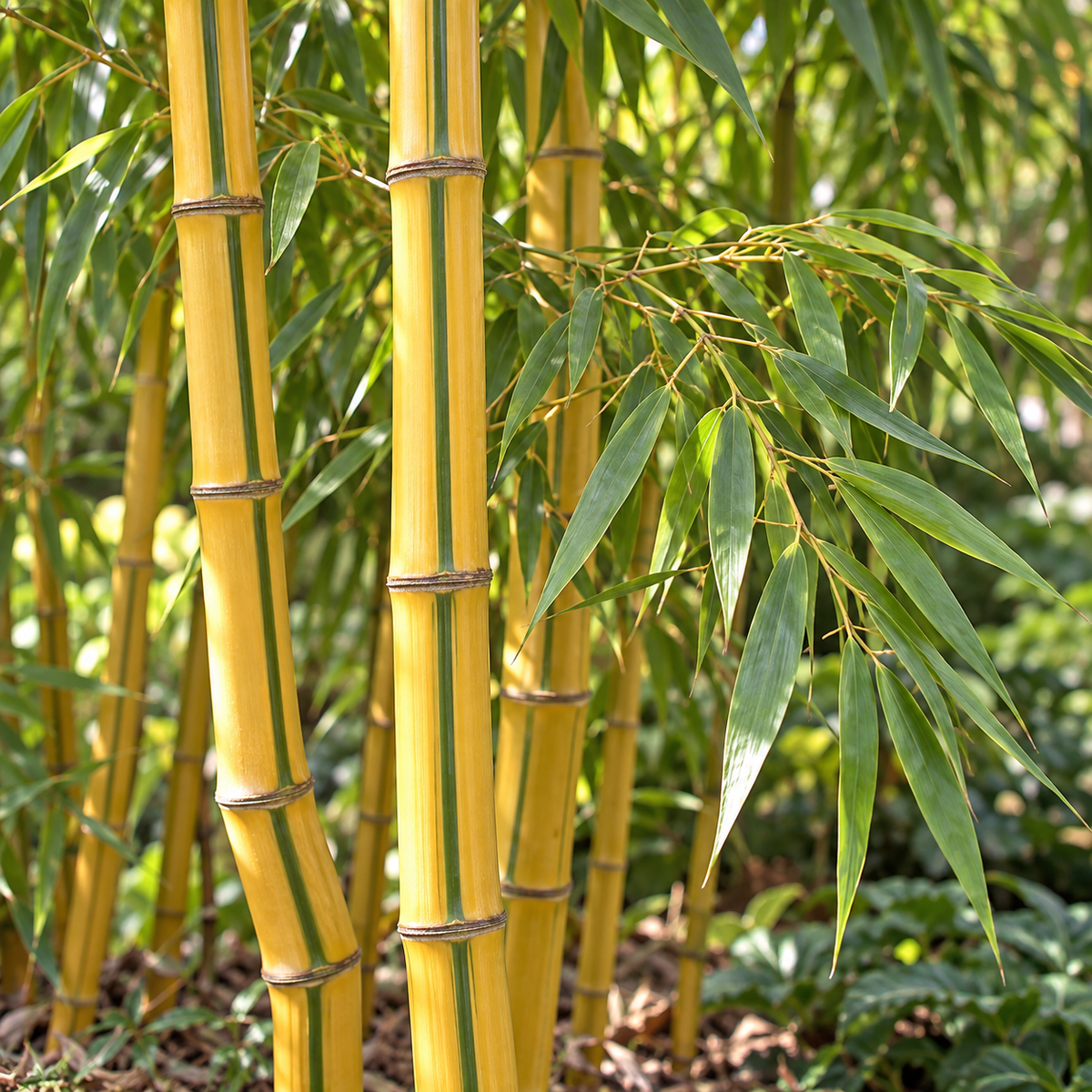 Bambus Fargesia sau Phyllostachys: care este diferența? – ilustrație