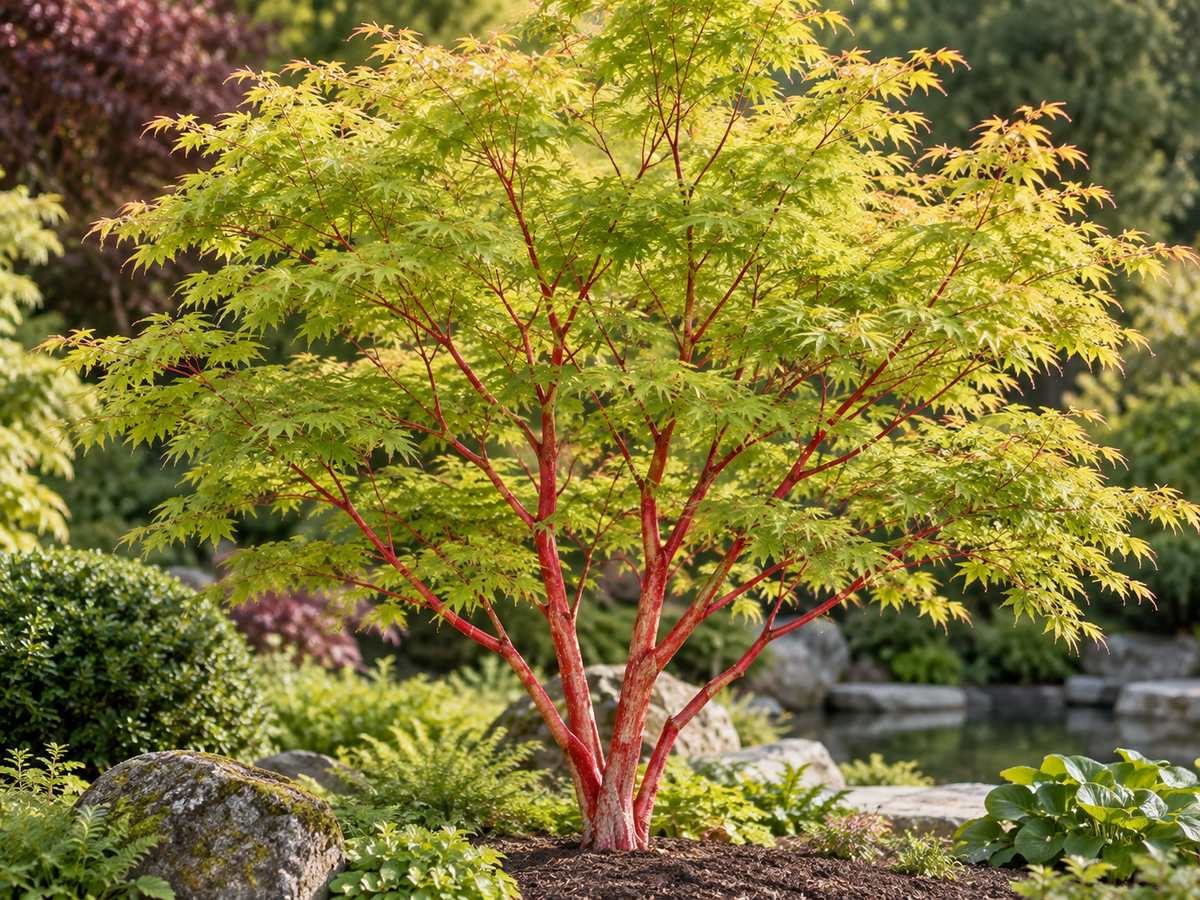 Acer palmatum ‘Sango-kaku’ — AcerSelect
