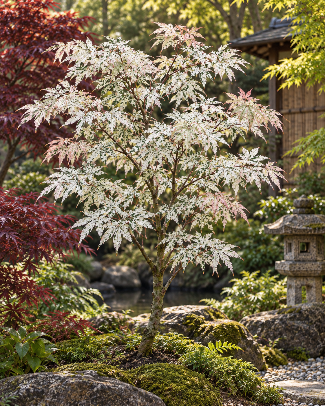 Acer palmatum Ukigumo – imagine ilustrativă
