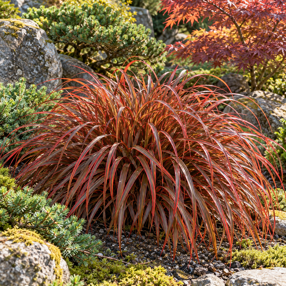Uncinia rubra Everflame