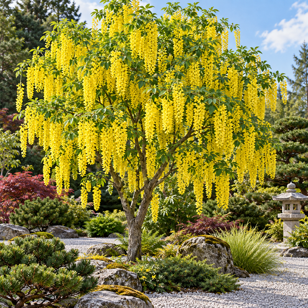 Laburnum × watereri ‘Vossii’