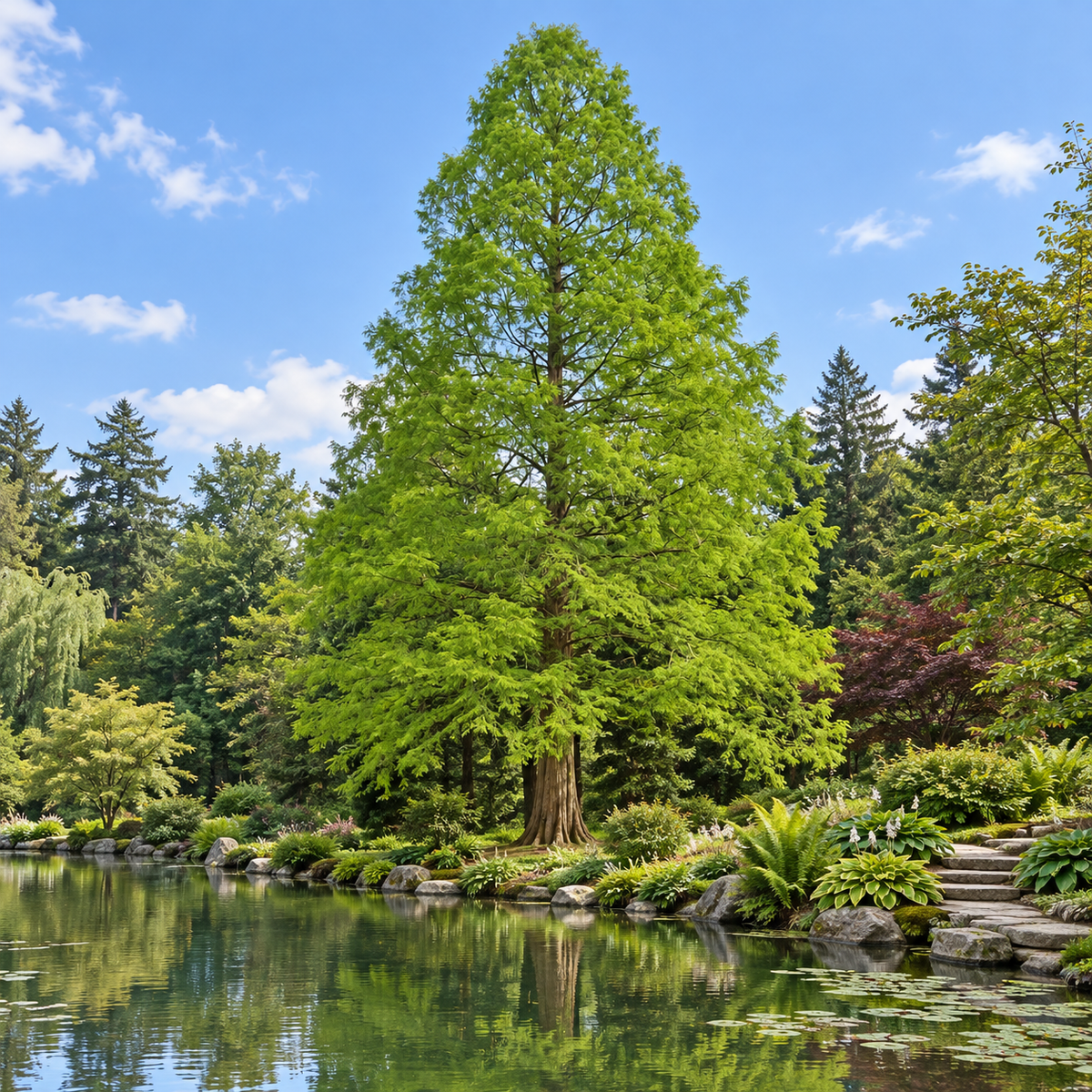 Metasequoia glyptostroboides