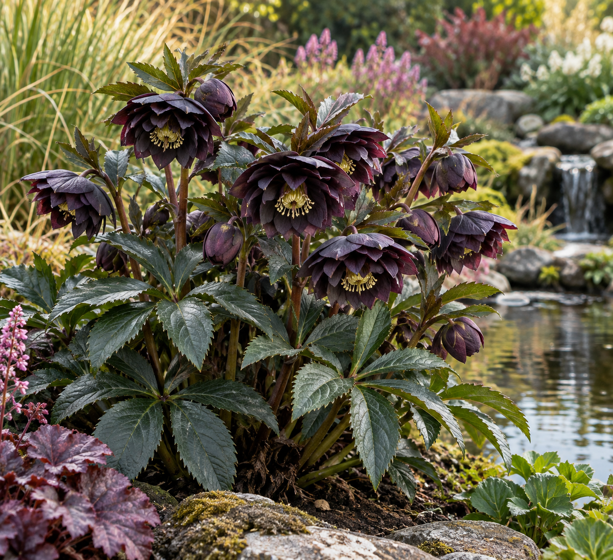 Helleborus ‘Dark and Handsome’
