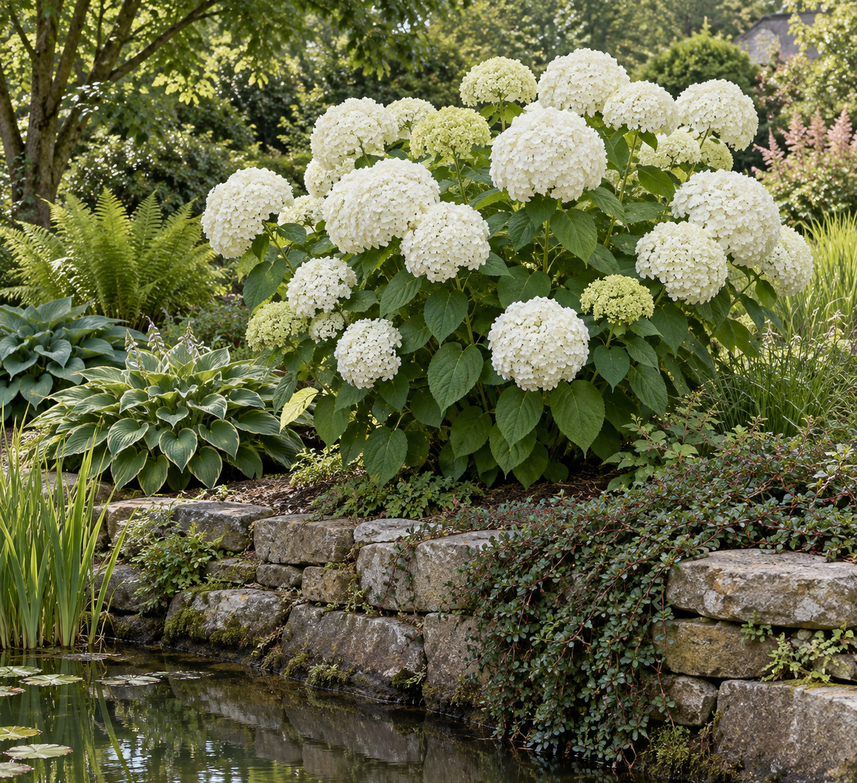 Hydrangea arborescens ‘Incrediball’