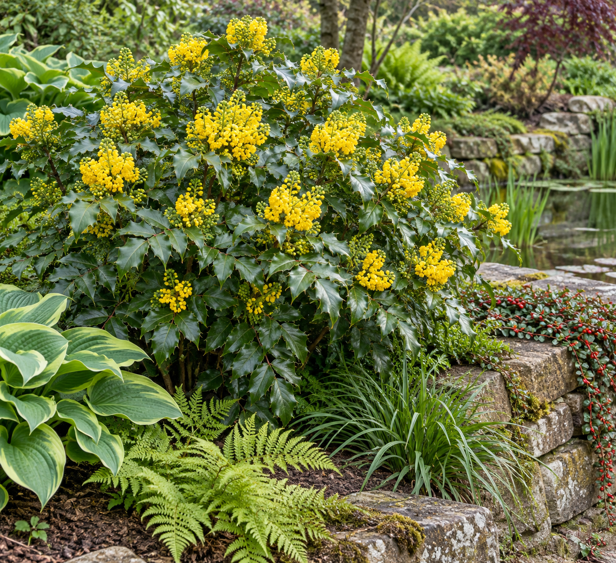 Mahonia aquifolium