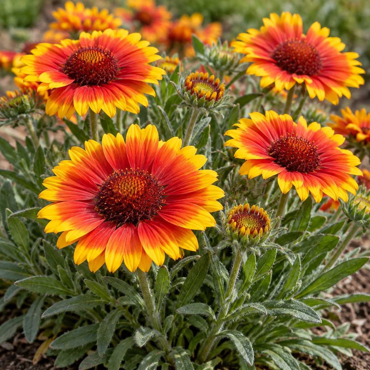 Gaillardia ‘Arizona Sun’ – detaliu flori