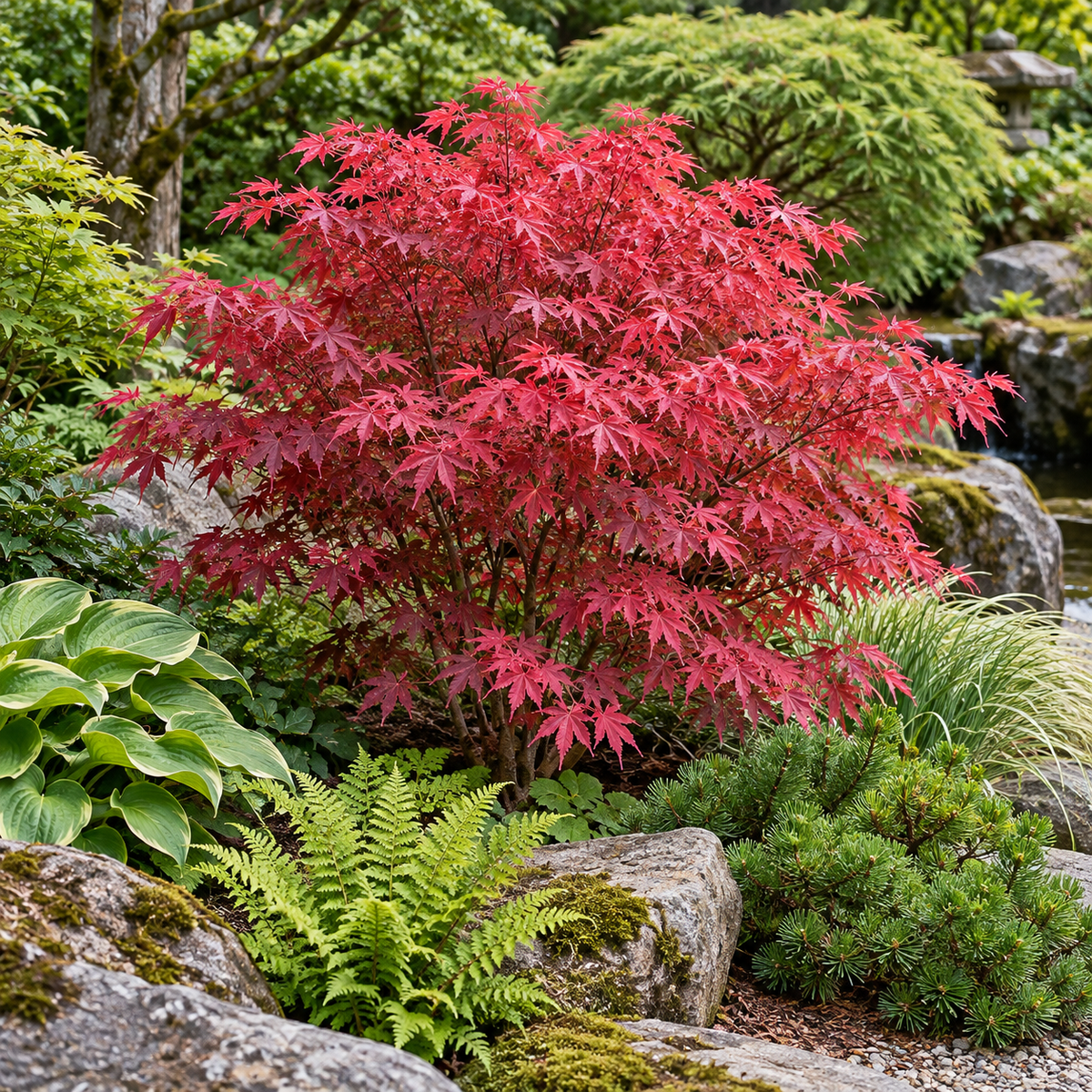Acer palmatum Beni Maiko – imagine ilustrativă