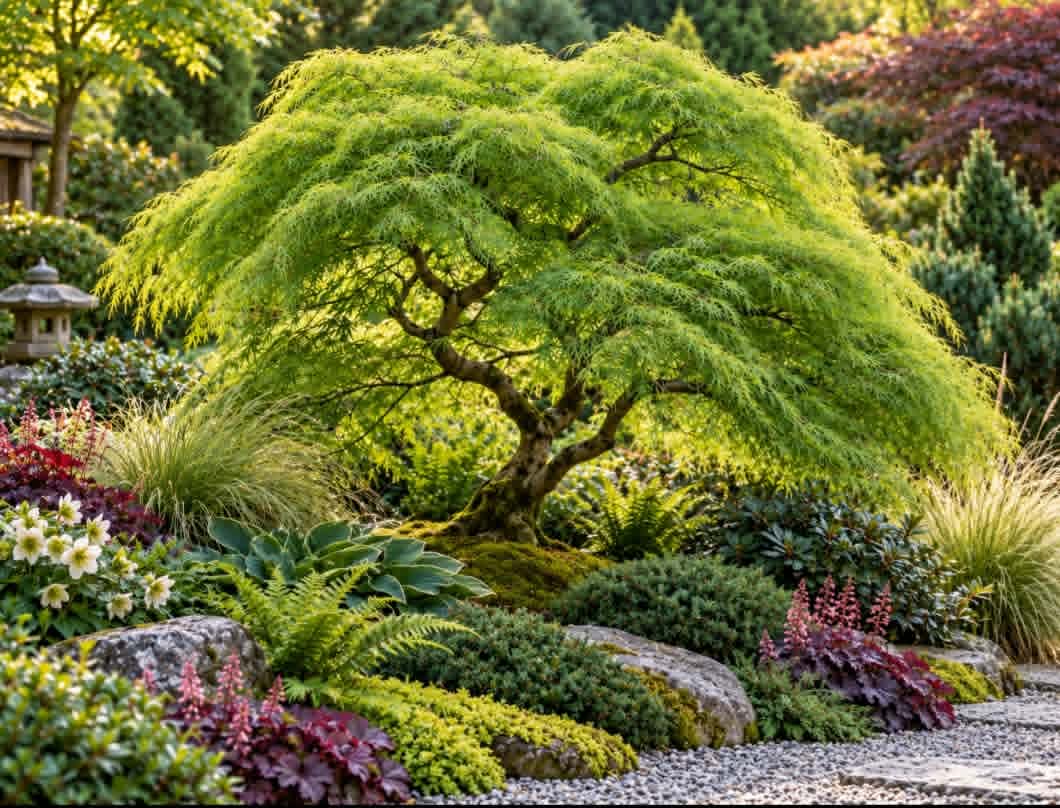 Acer palmatum dissectum ‘Viridis’ — AcerSelect
