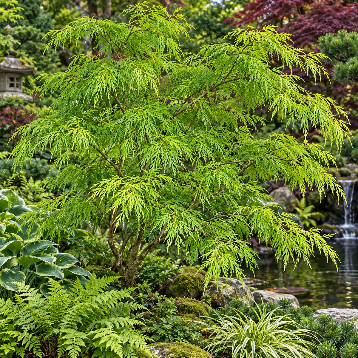 Acer palmatum Emerald Lace – imagine ilustrativă