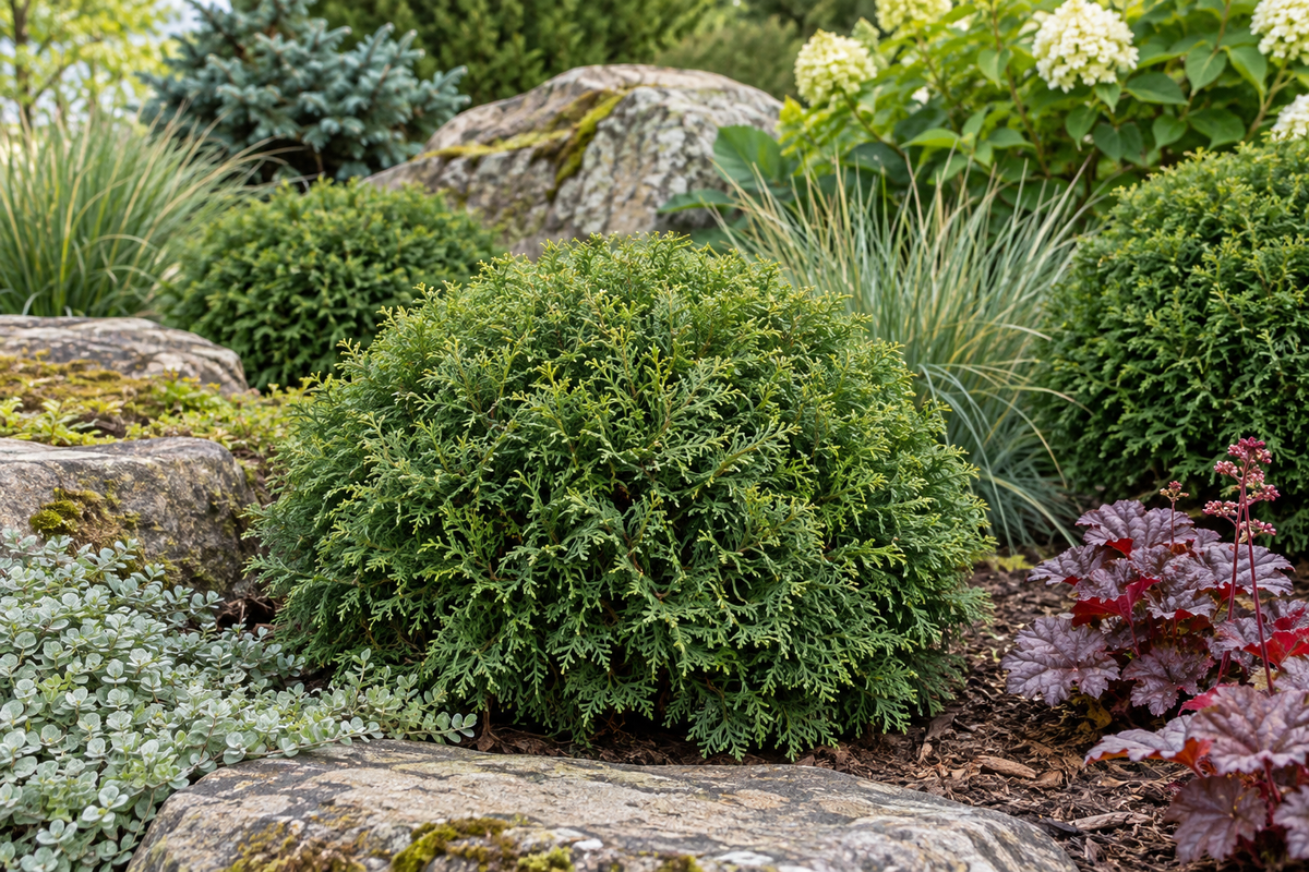 Thuja occidentalis 'Tiny Tim'