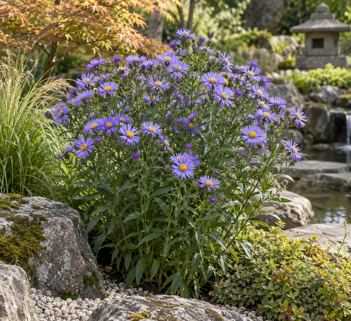 Aster de toamnă – Aster novi-belgii ‘Schöne von Dietlikon’