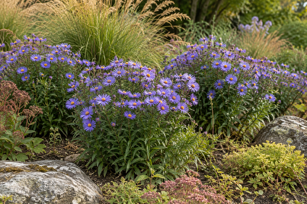 Aster de toamnă – Aster novi-belgii ‘Schöne von Dietlikon’