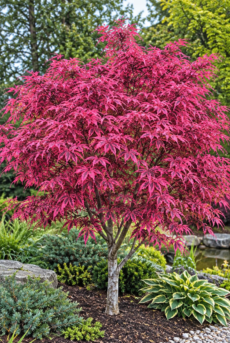 Acer palmatum ‘Geisha Gone Wild’ – imagine ilustrativă