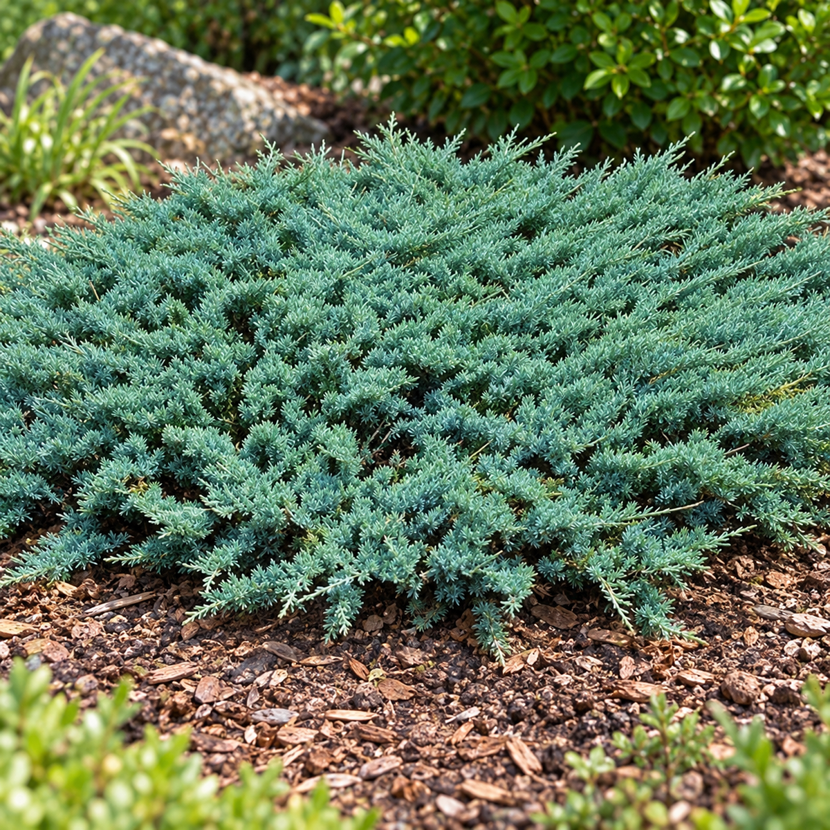 Juniperus conferta 'Blue Pacific' – port natural