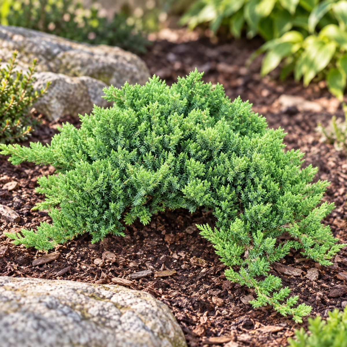 Juniperus procumbens 'Nana' – port natural