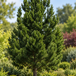 Pinus leucodermis – exemplar ornamental