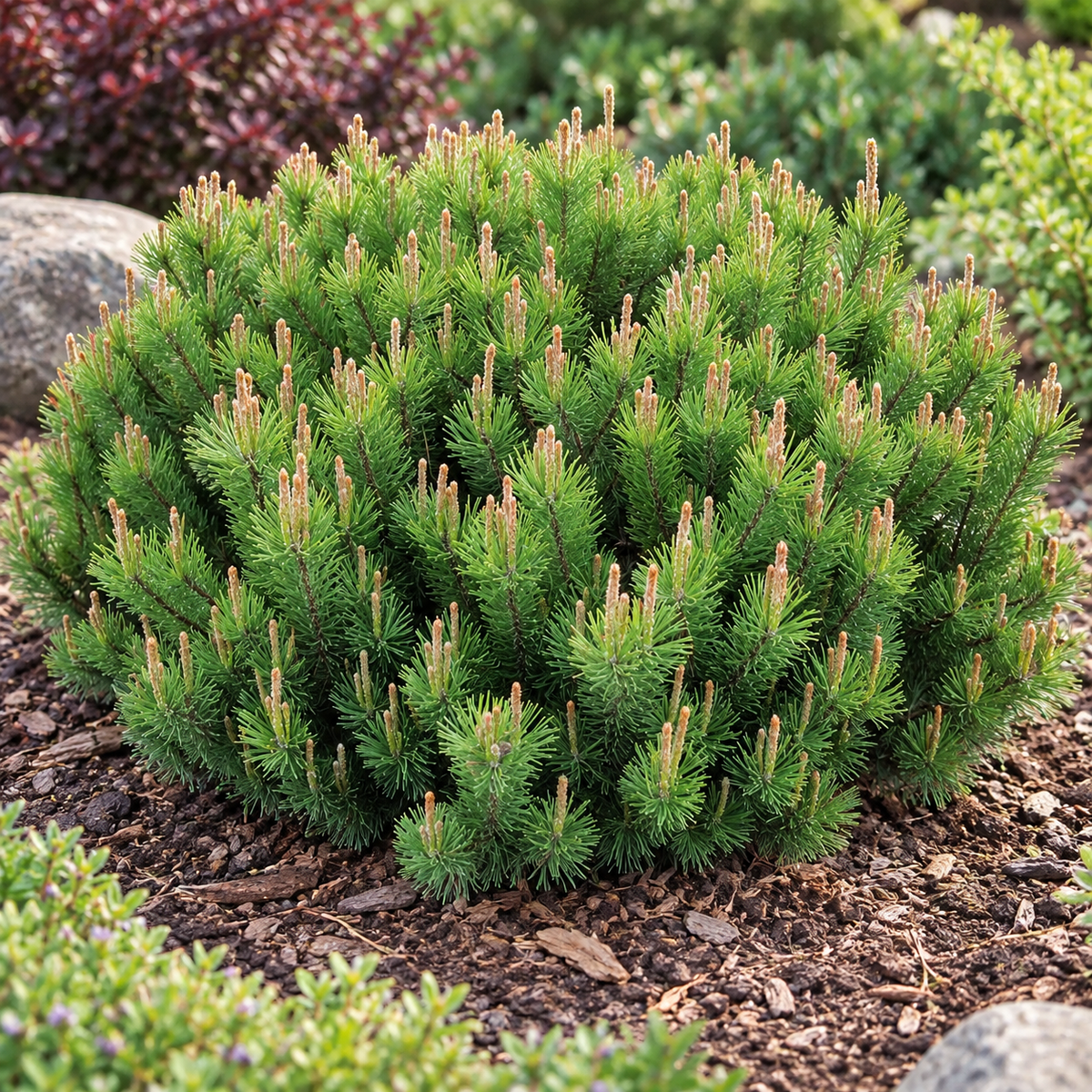 Pinus mugo Pumilio – port natural