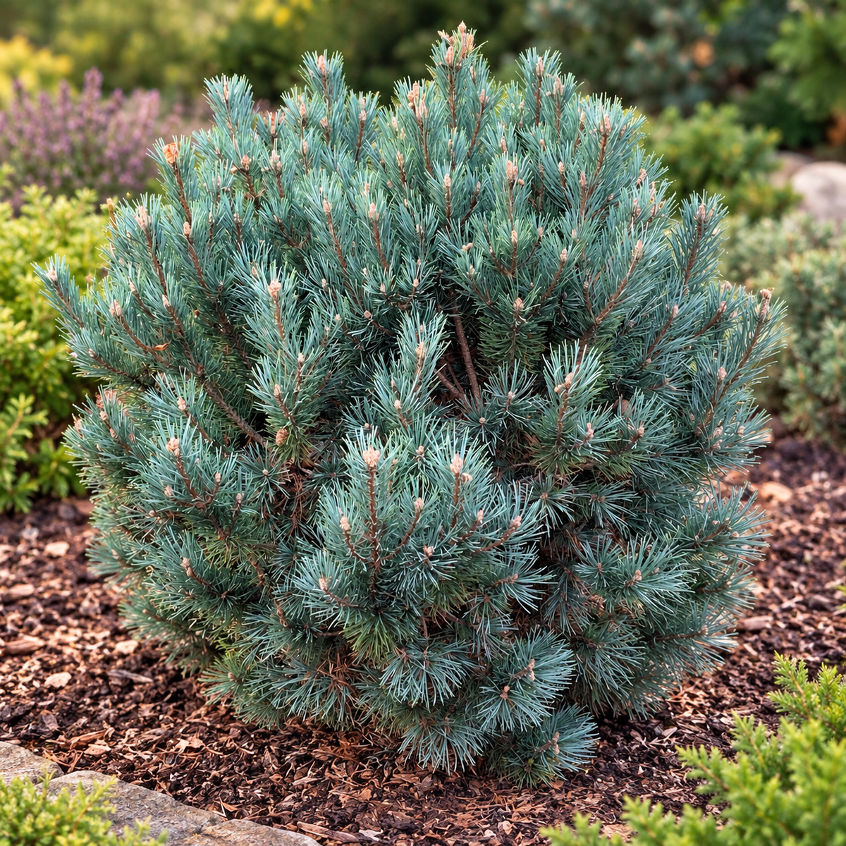 Pinus sylvestris 'Watereri' – port natural